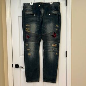 Embellish men’s jeans